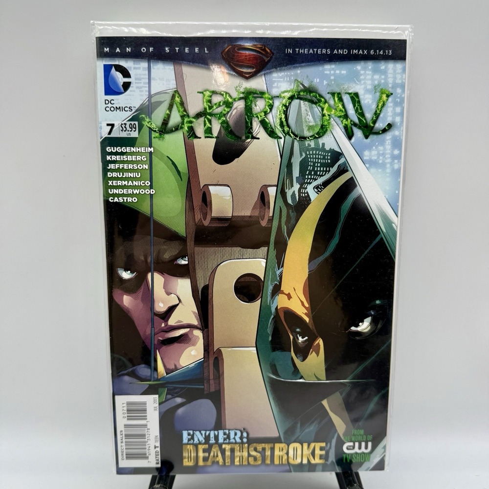 Arrow Issue #7‎ Enter Death Stroke 2013 Dc Comics Bagged And Boarded
